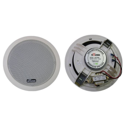 View Sound Ceiling Speaker 6 W in White - VCK-06 | سماعة سقف فيو ساوند 6 وات باللون أبيض - VCK-06