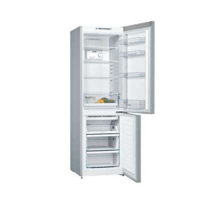 Bosch Refrigerator 329 Liter in Silver - KGN36NL30U 329L/silver | ثلاجة بوش 329 لتر باللون فضي - KGN36NL30U 329L/silver