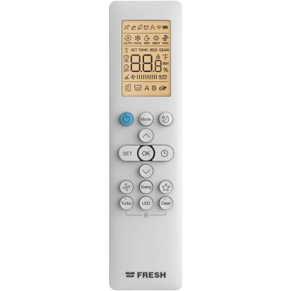 Fresh Air Conditioner 1.5 HP in White - FUFW12C | تكييف فريش 1.5 حصان باللون أبيض - FUFW12C
