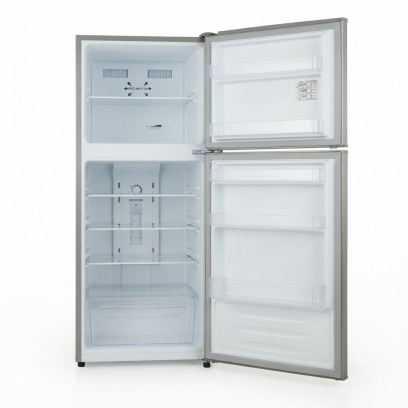 Fresh Refrigerator 369 Liter in Stainless Steel - FNT-B400KT | ثلاجة فريش 369 لتر باللون استانلس ستيل - FNT-B400KT