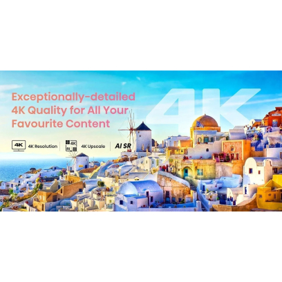 Hisense TV 55 inch in Black - 55Q6N | تلفزيون (شاشة) هايسنس 55 بوصة باللون أسود - 55Q6N