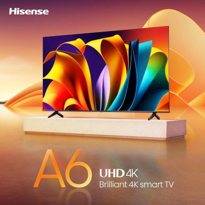 Hisense TV 75 inch in Black - 75A6N | تلفزيون (شاشة) هايسنس 75 بوصة باللون أسود - 75A6N
