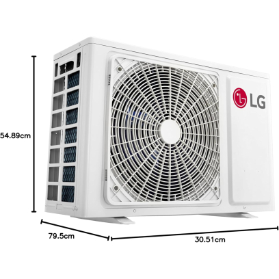 LG Air Conditioner 2.25 HP (18000 BTU) in White - S4-H18TZAAE | تكييف إل جي 2.25 حصان (18000 BTU) باللون أبيض - S4-H18TZAAE