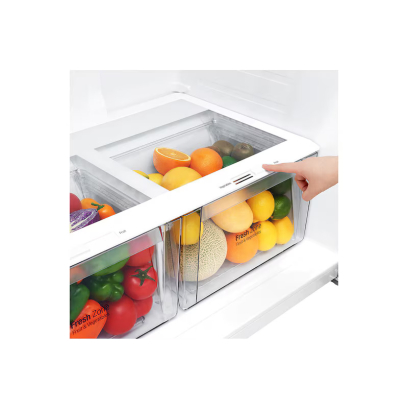 LG Refrigerator 592 Liter in Silver - GR-F882HLHM | ثلاجة إل جي 592 لتر باللون فضي - GR-F882HLHM