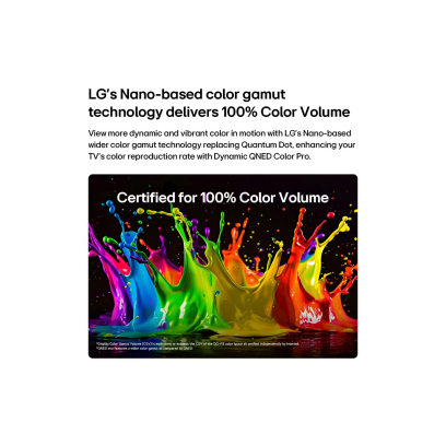 LG TV 55 inch in Black - 55QNED84B6T | تلفزيون (شاشة) إل جي 55 بوصة باللون أسود - 55QNED84B6T