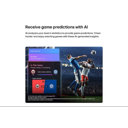 LG TV 75 inch in Black - 75NU850B6LA | تلفزيون (شاشة) إل جي 75 بوصة باللون أسود - 75NU850B6LA