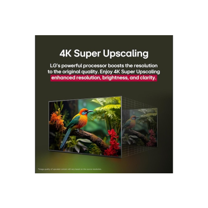 LG TV 75 inch in Black - 75UA84006LB | تلفزيون (شاشة) إل جي 75 بوصة باللون أسود - 75UA84006LB