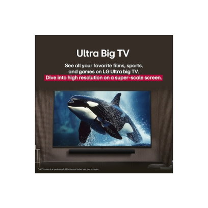 LG TV 75 inch in Black - 75UA84006LB | تلفزيون (شاشة) إل جي 75 بوصة باللون أسود - 75UA84006LB