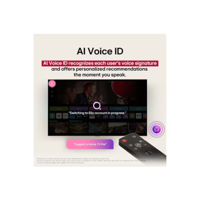 LG TV 75 inch in Black - 75UA84006LB | تلفزيون (شاشة) إل جي 75 بوصة باللون أسود - 75UA84006LB