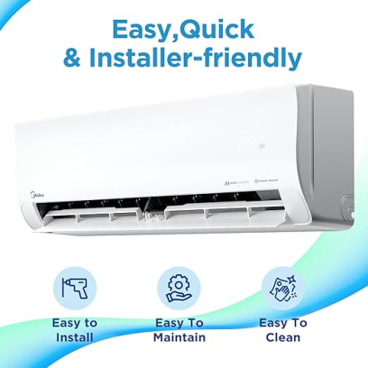 Midea Air Conditioner 1.5 HP in White - MSEFT-12HRDN8F-Q8 | تكييف ميديا 1.5 حصان باللون أبيض - MSEFT-12HRDN8F-Q8