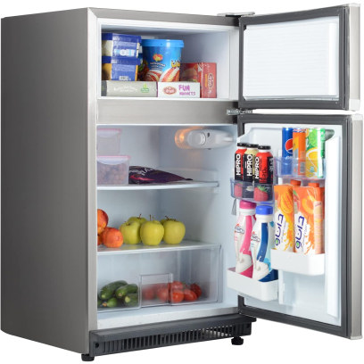 Penguin Mini Bar 150 Liter in Silver - FG200L | ميني بار بنجوين 150 لتر باللون فضي - FG200L