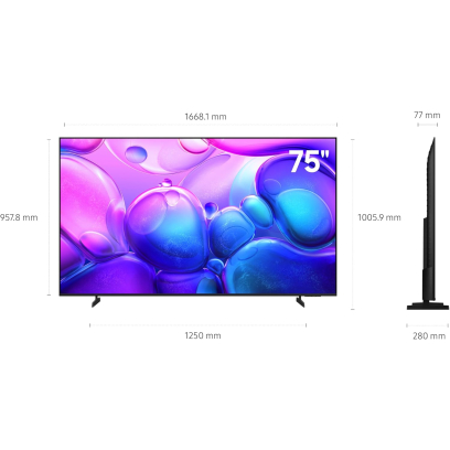 Samsung TV 65 inch in Black - QA65Q6FAAU | تلفزيون (شاشة) سامسونج 65 بوصة باللون أسود - QA65Q6FAAU