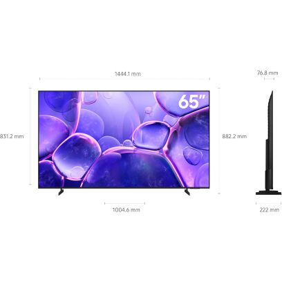 Samsung TV 65 inch in Black - UA65U8000FU | تلفزيون (شاشة) سامسونج 65 بوصة باللون أسود - UA65U8000FU