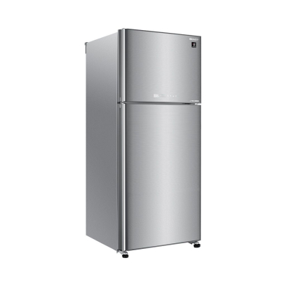 Sharp Refrigerator 396 Liter in Silver - SJ-GV48G-SL | ثلاجة شارب 396 لتر باللون فضي - SJ-GV48G-SL