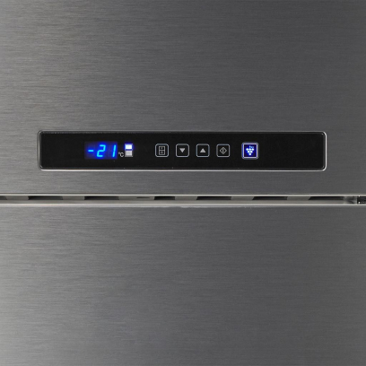 Sharp Refrigerator 396 Liter in Stainless Steel - SJ-PC48A(ST | ثلاجة شارب 396 لتر باللون استانلس ستيل - SJ-PC48A(ST