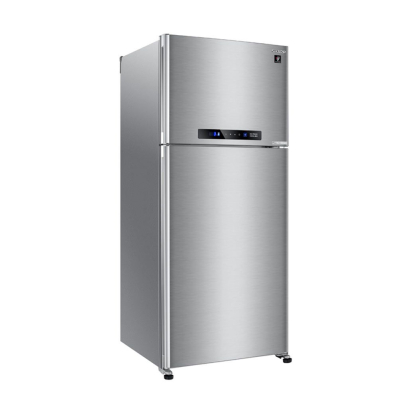 Sharp Refrigerator 396 Liter in Stainless Steel - SJ-PV48G-DST | ثلاجة شارب 396 لتر باللون استانلس ستيل - SJ-PV48G-DST