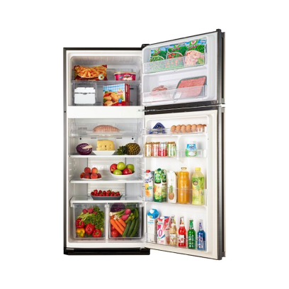 Sharp Refrigerator 450 Liter in Black - SJ-GV58A-BK | ثلاجة شارب 450 لتر باللون أسود - SJ-GV58A-BK