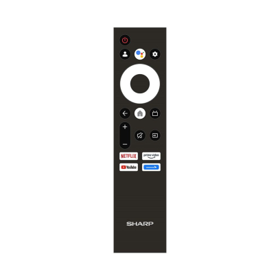 Sharp TV 55 inch in Silver - 4T-C55FL6EX | تلفزيون (شاشة) شارب 55 بوصة باللون فضي - 4T-C55FL6EX