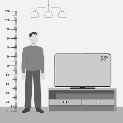 Sharp TV 55 inch in Silver - 4T-C55FL6EX | تلفزيون (شاشة) شارب 55 بوصة باللون فضي - 4T-C55FL6EX