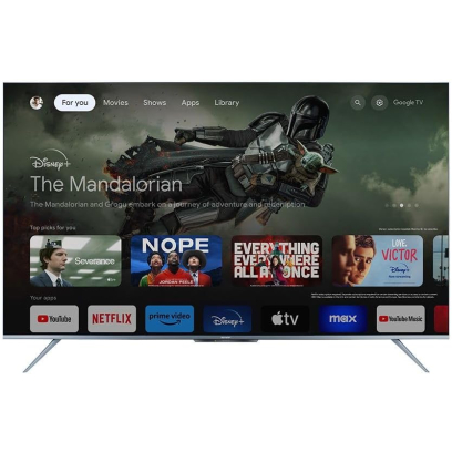 Sharp TV 65 inch in Black - 4T-C65FL6EX | تلفزيون (شاشة) شارب 65 بوصة باللون أسود - 4T-C65FL6EX