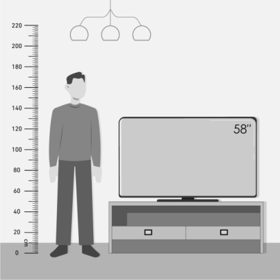 Tornado TV 58 inch in Black - 58US1500E | تلفزيون (شاشة) تورنيدو 58 بوصة باللون أسود - 58US1500E