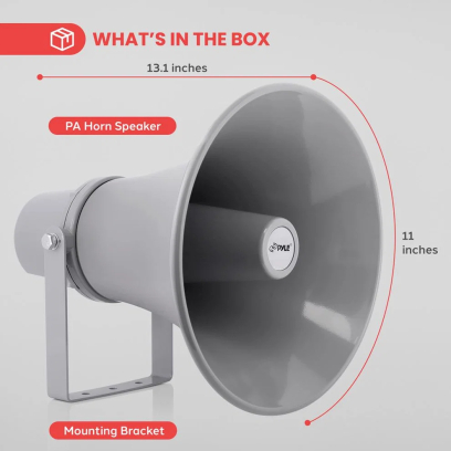 View Sound Horn Speaker 30 W in Grey - VK-960 | سماعة هورن فيو ساوند 30 وات باللون رمادي - VK-960