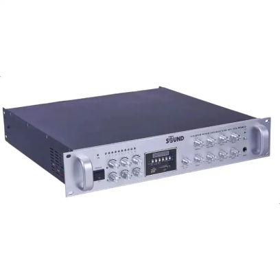 View Sound Mixer Amplifier 300 W in Silver and Black - VCL-M300UD | امبليفاير ميكسر فيو ساوند 300 وات باللون فضي وأسود - VCL-M300UD