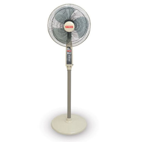 Fresh Stand Fan 16 inch in Gray - 500004490 | مروحة ستاند فريش 16 بوصة باللون رمادي - 500004490