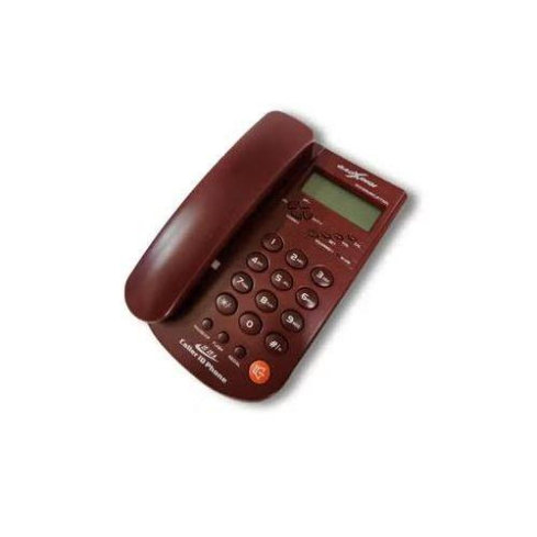 هاتف سلكي من نوع Gaoxinqi، لون عنابي - 96C
