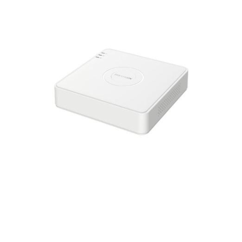 جهاز تسجيل فيديو رقمي من هيكفيجن، 4 قنوات، منفذي USB، منفذ SATA واحد، أبيض، DS-7104HGHI-M1(C)