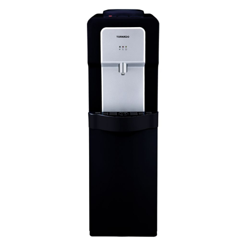 Tornado Water Cooler 1 Taps in Silver x Black - WDM-H30KBE-SB | مبرد مياه تورنيدو ١ حنفية باللون فضي × أسود - WDM-H30KBE-SB