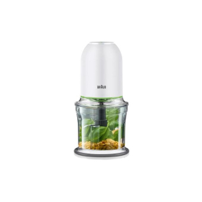 Braun مفرمة MultiPractic 3، سعة 500 مل، 500 واط، أبيض أخضر - CH 3011 WH