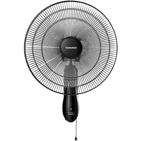 Tornado Wall Fan 16 inch in Black - TWF-16 | مروحة حائط تورنيدو 16 بوصة باللون أسود - TWF-16