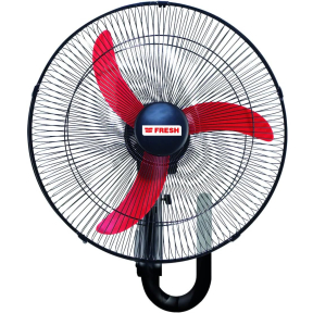 Fresh Wall Fan 20 inch in Black - 500005314 | مروحة حائط فريش 20 بوصة باللون أسود - 500005314