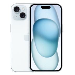 Apple iPhone 15 128 GB 6GB RAM Blue 5G Smartphone | موبايل ابل iPhone 15 128 جيجا رام 6 جيجا لون أزرق شبكة 5G