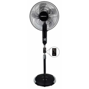 Daewoo Stand Fan 16 inch in Black - DF40-13SR | مروحة ستاند دايو 16 بوصة باللون أسود - DF40-13SR