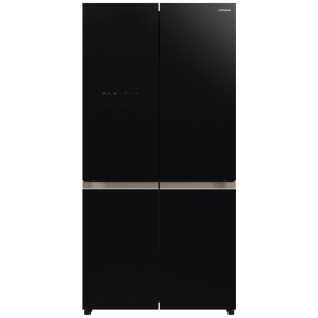 Hitachi Refrigerator 569 Liter in Black - RWB720VUK0GBK | ثلاجة هيتاشي 569 لتر باللون أسود - RWB720VUK0GBK