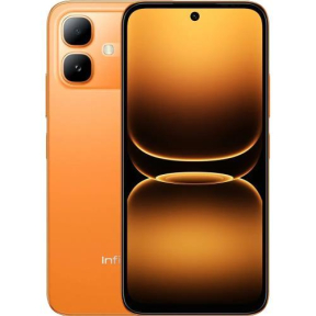 Infinix Smart 20 X6840B 128 GB 4GB RAM Sunlike Orange 4G LTE Smartphone | موبايل إنفينيكس Smart 20 X6840B 128 جيجا رام 4 جيجا لون برتقالي شبكة 4G LTE
