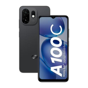 Itel A100C 128 GB 3GB RAM Pure Black 4G Smartphone | موبايل آيتل A100C 128 جيجا رام 5 جيجا لون أسود شبكة 4G