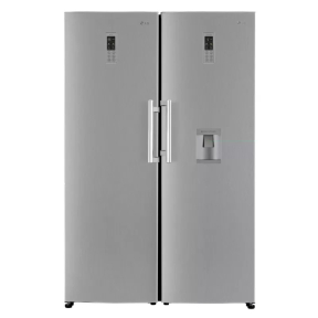 LG Refrigerator 324 Liter in Silver - GC-B414ELFM | ثلاجة إل جي 324 لتر باللون فضي - GC-B414ELFM