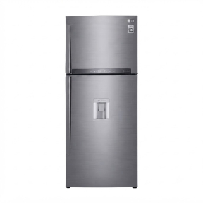 LG Refrigerator 509 Liter in Stainless Steel - GN-F702HLHU | ثلاجة إل جي 509 لتر باللون استانلس ستيل - GN-F702HLHU