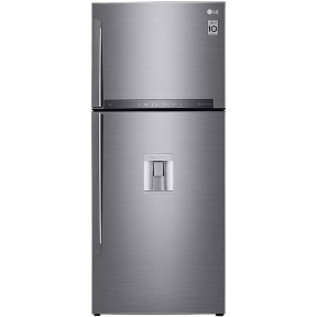 LG Refrigerator 592 Liter in Silver - GR-F822HLHM | ثلاجة إل جي 592 لتر باللون فضي - GR-F822HLHM
