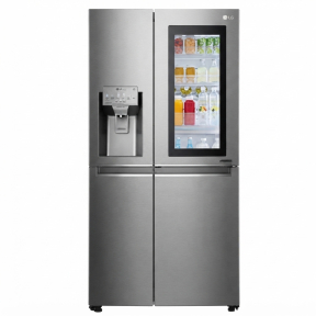 LG Refrigerator 600 Liter in Silver - GR-X29FFLRB | ثلاجة إل جي 600 لتر باللون فضي - GR-X29FFLRB