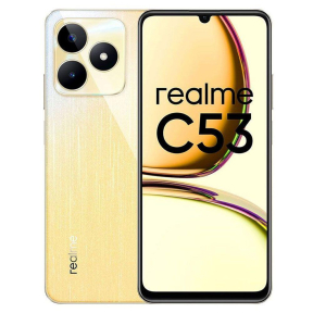 Realme C53 128 GB 6GB RAM Gold 4G LTE Smartphone | موبايل ريلمي C53 128 جيجا رام 6 جيجا لون ذهبي شبكة 4G LTE