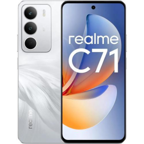 Realme C71 256 GB 4GB RAM White Swan 4G LTE Smartphone | موبايل ريلمي C71 256 جيجا رام 4 جيجا لون أبيض شبكة 4G LTE