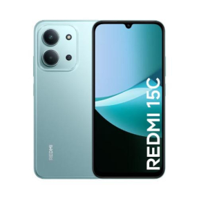 Redmi 15C 128 GB 6GB RAM Mint Green 4G LTE Smartphone | موبايل ريدمي 15C 128 جيجا رام 6 جيجا لون أخضر شبكة 4G LTE