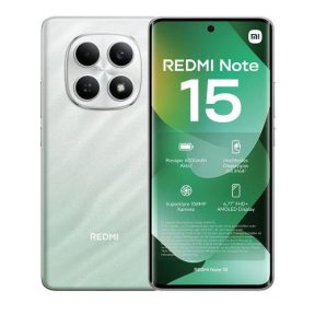 Redmi Note 15 256 GB 8GB RAM Forest Green 4G LTE Smartphone | موبايل ريدمي Note 15 256 جيجا رام 8 جيجا لون أخضر شبكة 4G LTE