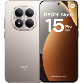 Redmi Note 15 Pro 256 GB 12GB RAM Titanium 5G Smartphone | موبايل ريدمي Note 15 Pro 256 جيجا رام 12 جيجا لون تيتانيوم شبكة 5G