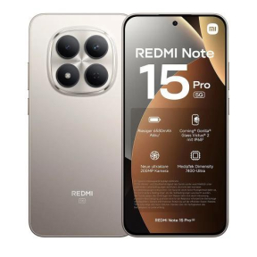 Redmi Note 15 Pro 512 GB 12GB RAM Titanium 5G Smartphone | موبايل ريدمي Note 15 Pro 512 جيجا رام 12 جيجا لون تيتانيوم شبكة 5G