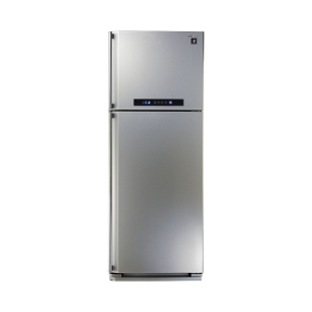 Sharp Refrigerator, 396 Liter, Digital, Silver, SJ-PC48A(SL)